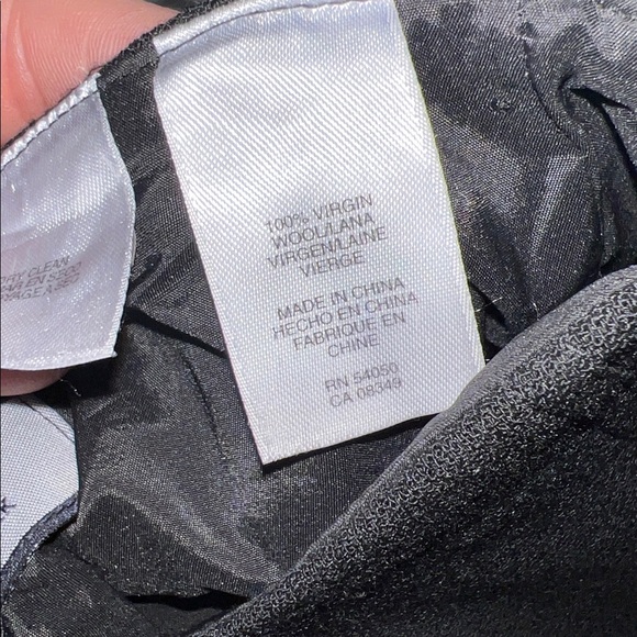 Anne Klein 100% Virgin Wool Midi Pencil Skirt - Picture 4 of 7